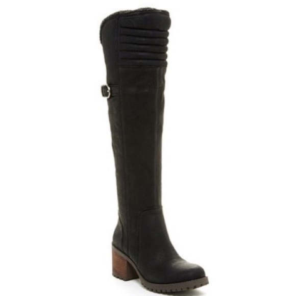 Lucky Brand Narlee Faux Fur Lined Over-The-Knee Boot 7.5 - Picture 1 of 3